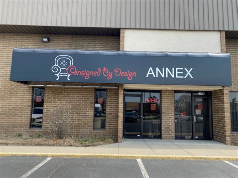 Consign by design - Fishers Location 7035 E. 96th St., Indianapolis, (317) 436-7167 Mon-Sat 10 a.m. to 7 p.m. // Sun 12 p.m. to 5 p.m. Annex Location 9323 Castlegate Dr.,...